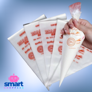 أكياس حلواني لتزيين الحلويات (باكت 25 كيس) - خامة سميكة