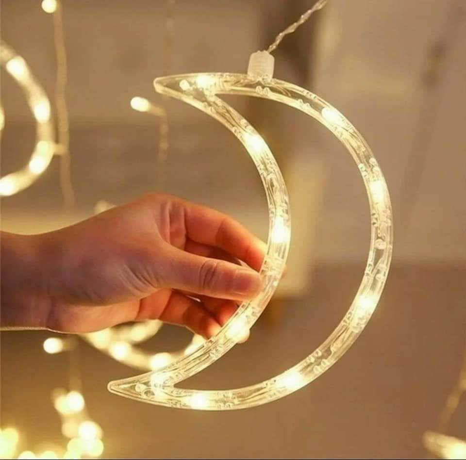ستارة هلال ونجوم مضيئة – رمضان WARM Light - Image 3