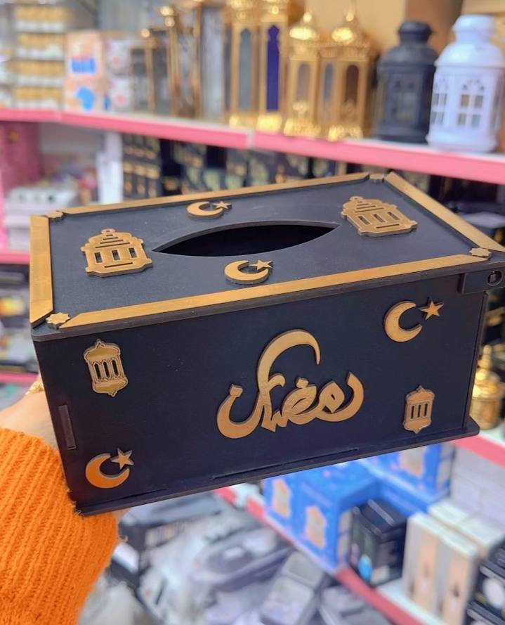 علبة مناديل مودرن – ديكور رمضاني - Image 3