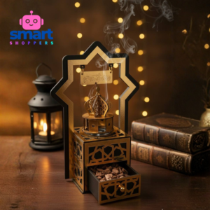مبخرة خشب أرابيسك – رمضان كريم (جامبو بدرج)
