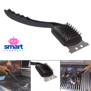 فرشاة سلك لتنظيف البوتاجاز والفرن 2×1 - لإزالة الحروق الصعبة