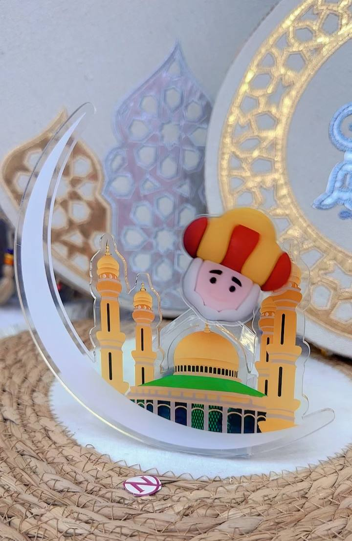 لعبة فنانيس رمضان المتحركة - شخصية الشيخ (إصدار 15 سم) - Image 4