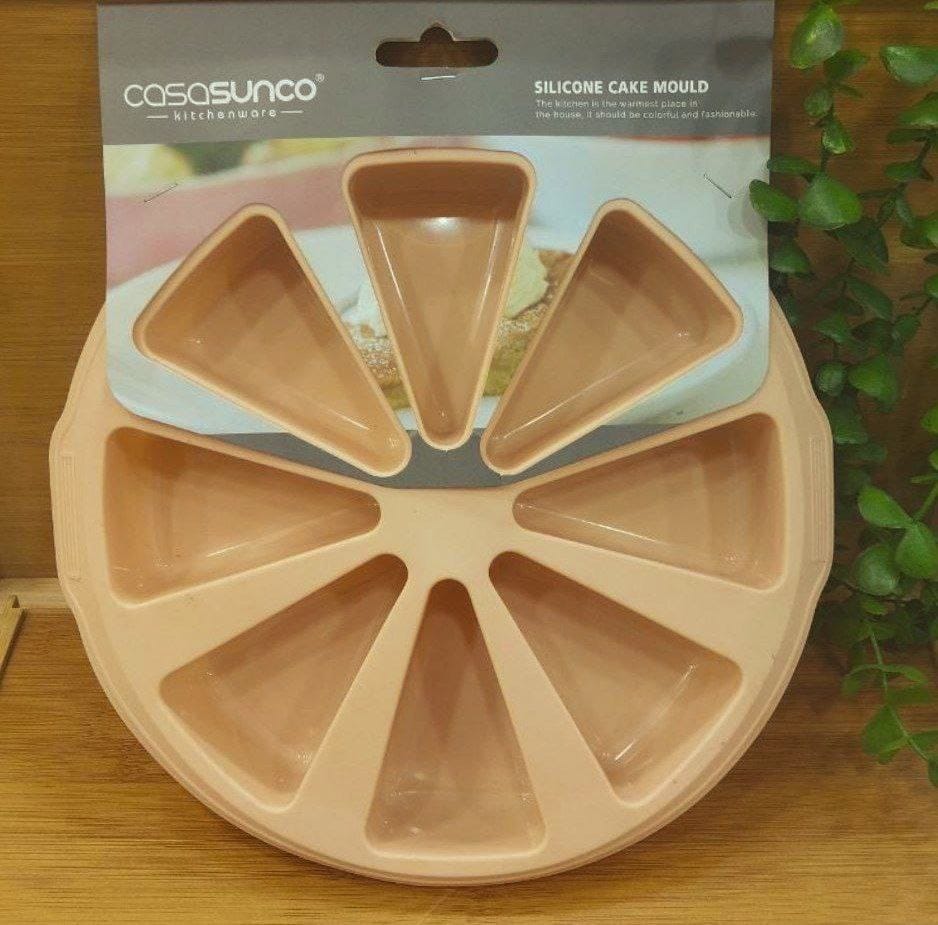 قالب كيك سيليكون حراري مقسم (8 مثلثات) - Image 3