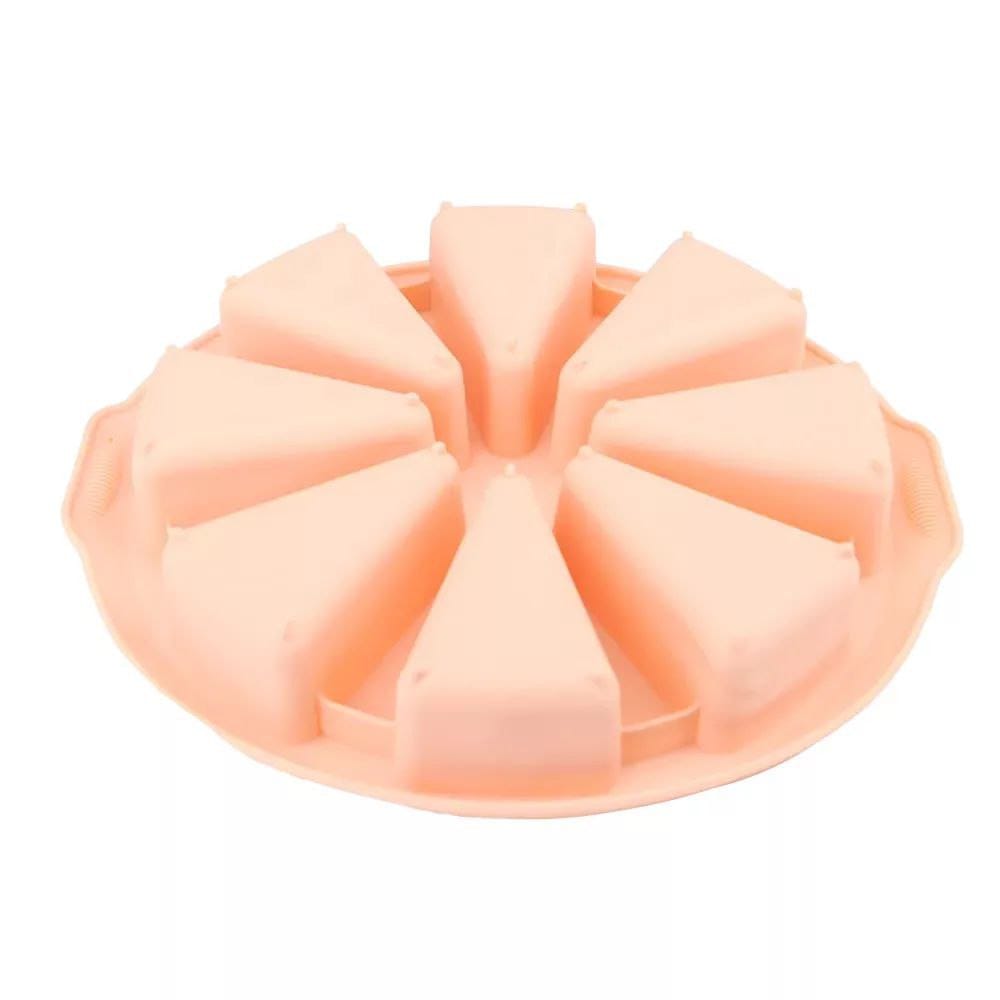 قالب كيك سيليكون حراري مقسم (8 مثلثات) - Image 4