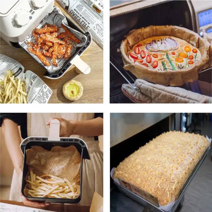 شيتات ورق زبدة صحي مستورد - باكت 100 قطعة للمخبوزات والسندوتشات - Image 4